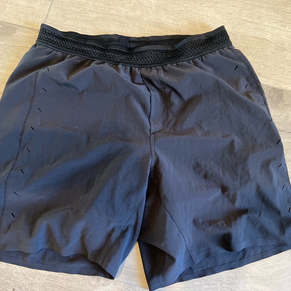Ten Thousand navy session shorts